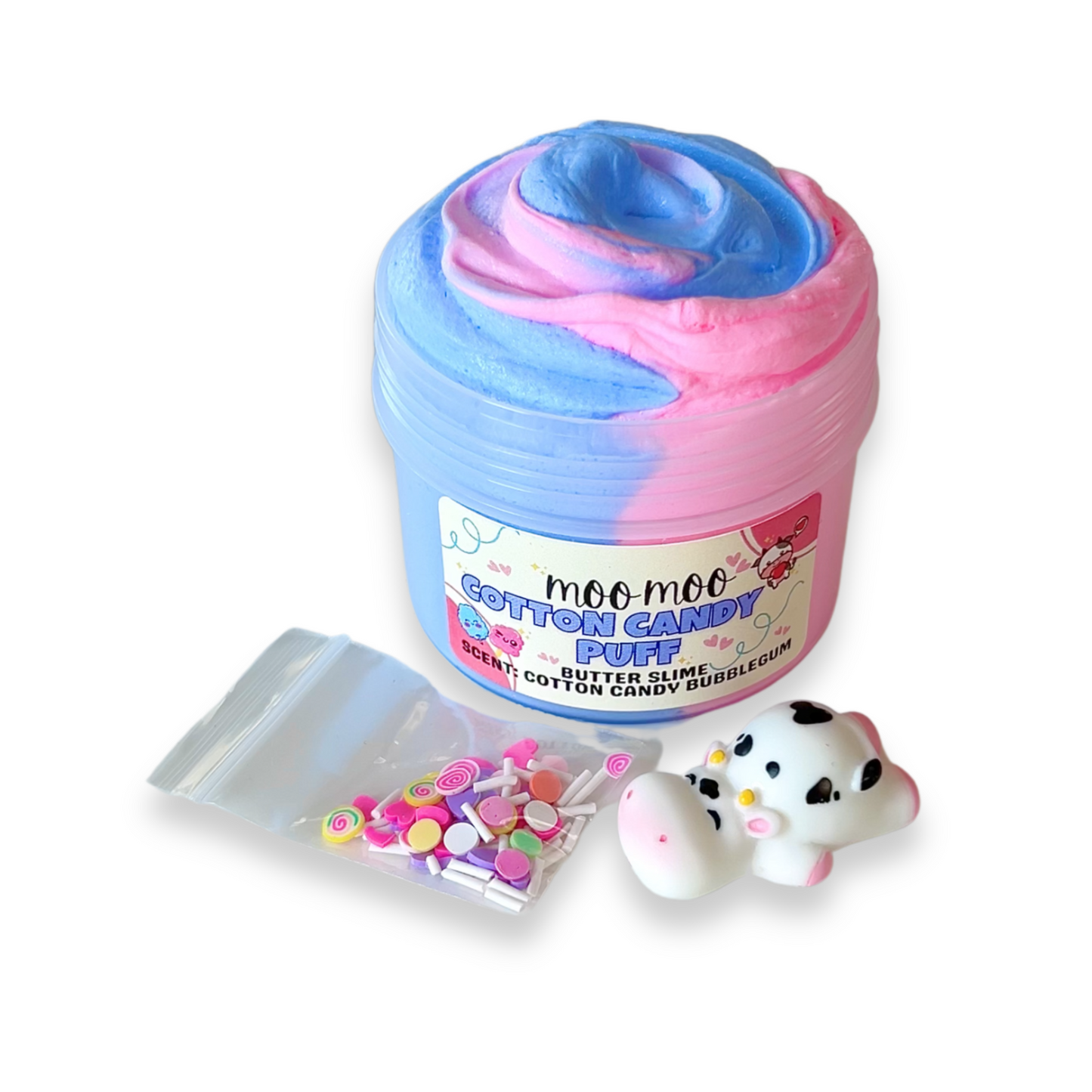 MOO MOO COTTON CANDY PUFF