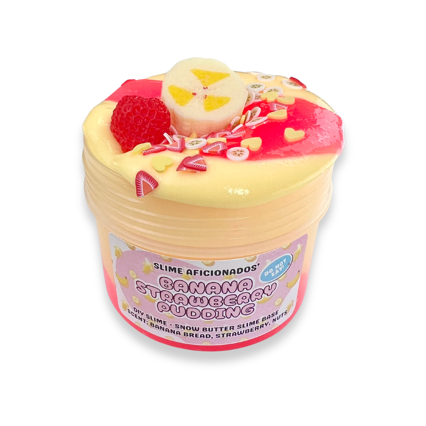 BANANA STRAWBERRY PUDDING