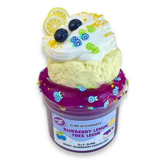 BLUEBERRY LEMON TRES LECHE
