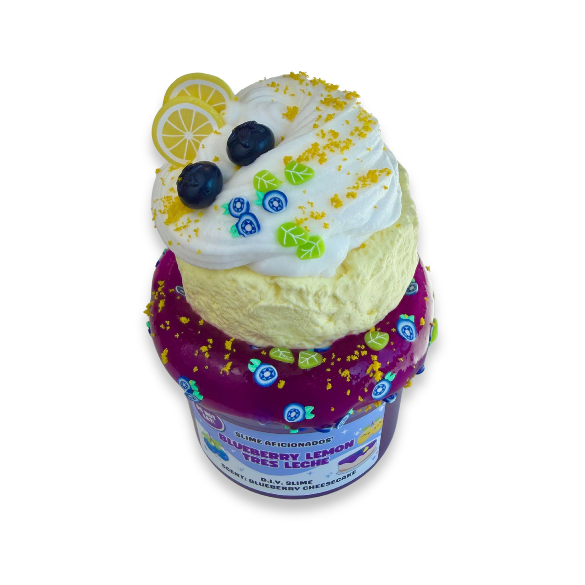 BLUEBERRY LEMON TRES LECHE