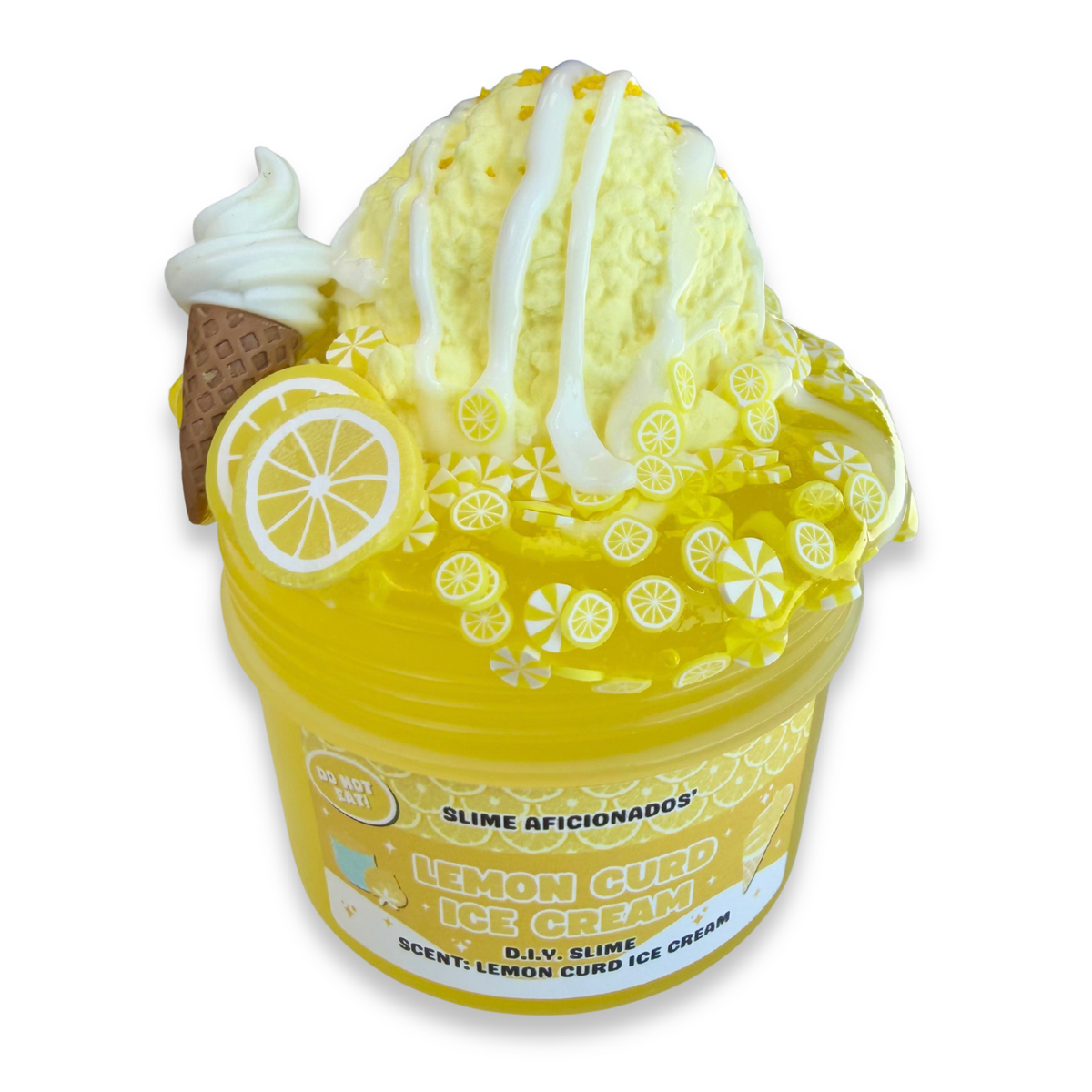 LEMON CURD ICE CREAM