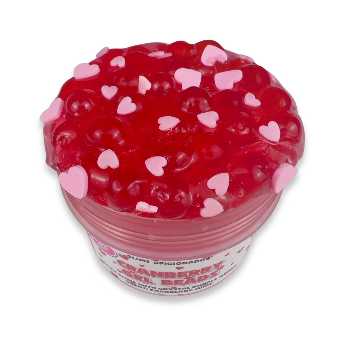 CRANBERRY GEL BEADS