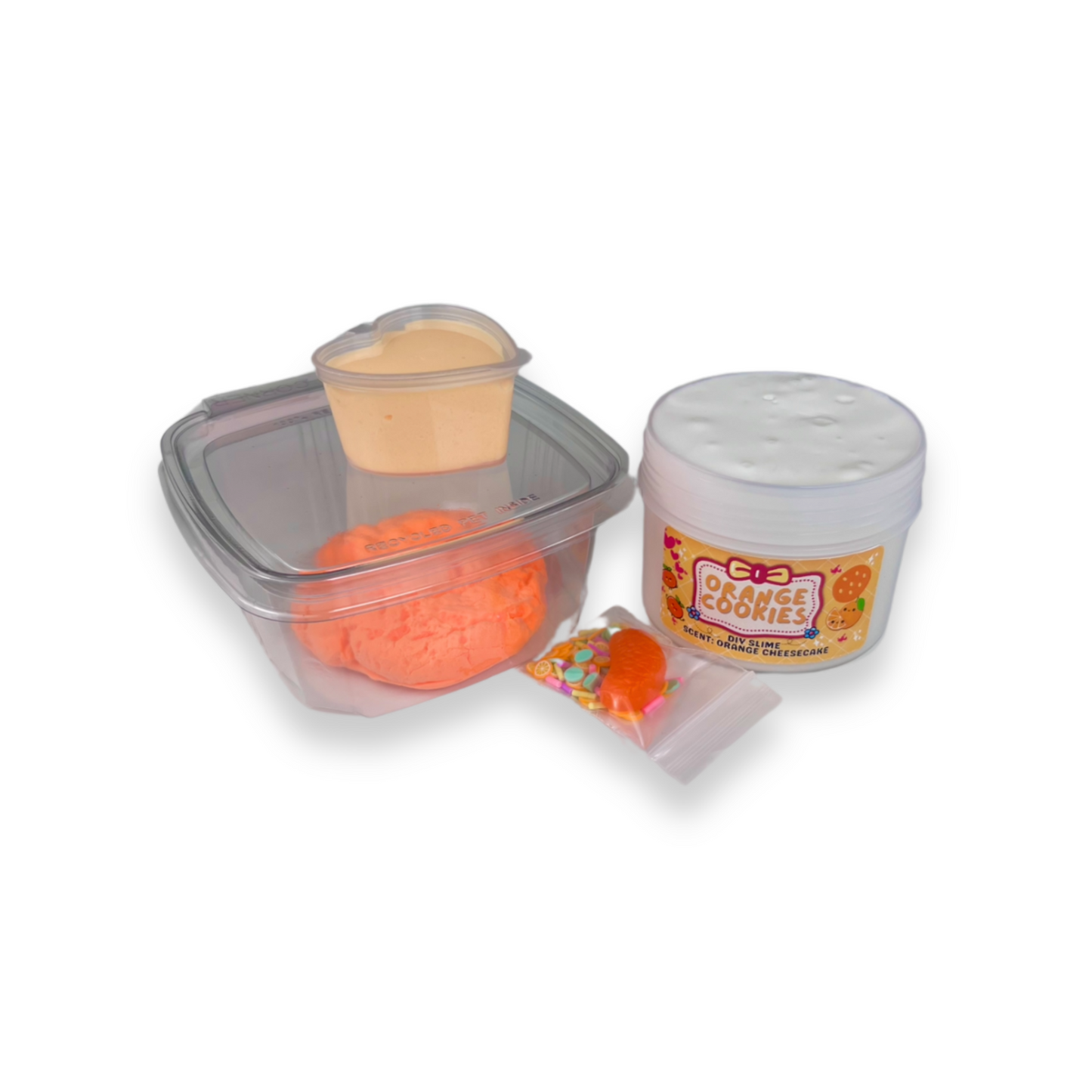 ORANGE COOKIES DIY SLIME