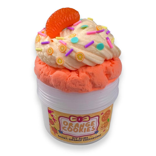 ORANGE COOKIES DIY SLIME