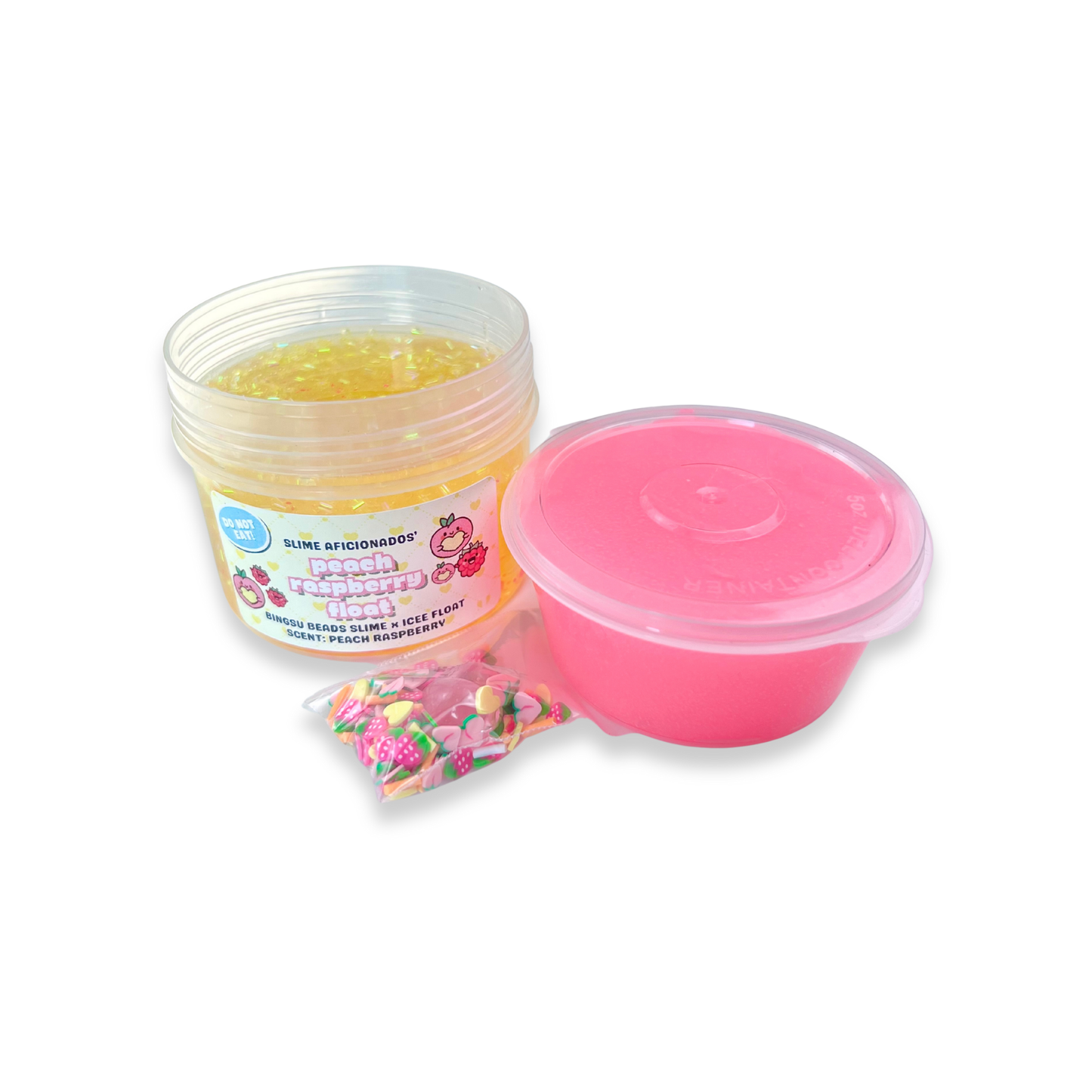 PEACH RASPBERRY FLOAT