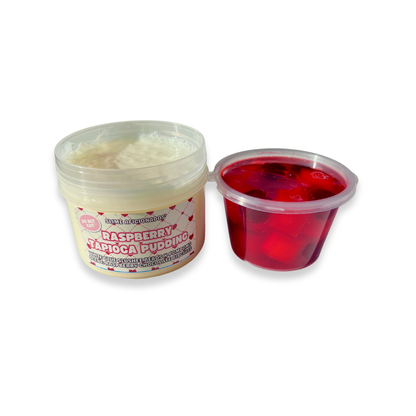 RASPBERRY TAPIOCA PUDDING