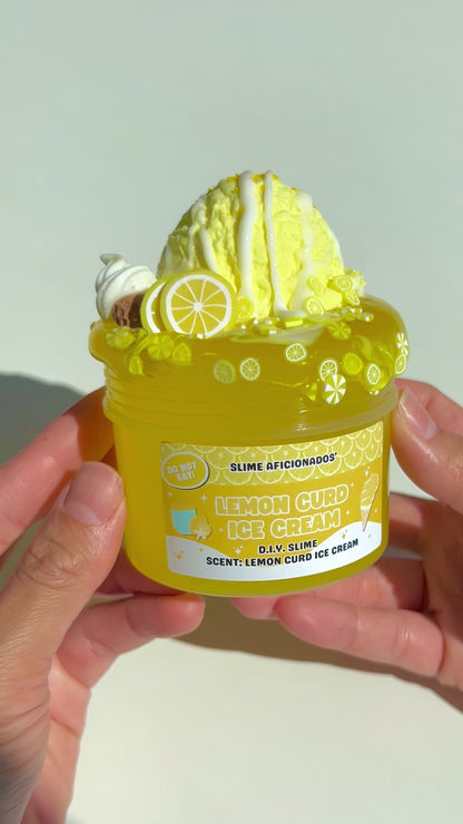 LEMON CURD ICE CREAM