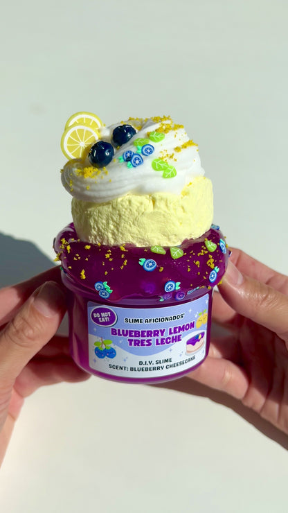 BLUEBERRY LEMON TRES LECHE