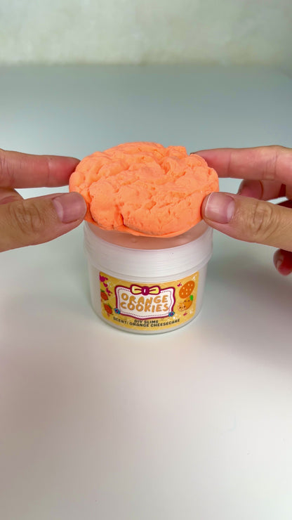 ORANGE COOKIES DIY SLIME